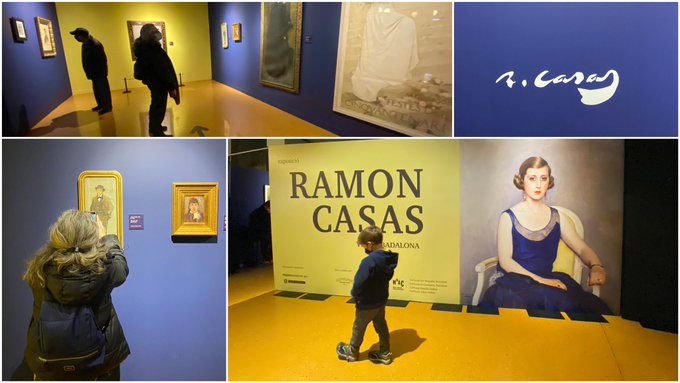 L'exposició dedicada a Ramon Casas al Museu de Badalona és una oportunitat única per conèixer un gran artista i la seva relació amb #Badalona. Val molt la pena! Es pot veure des d'aquest dijous i fins passat festes. 